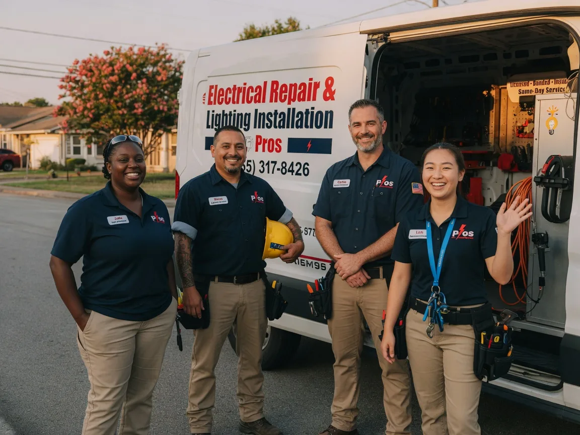 Licensed Electrician company in Arp, TX